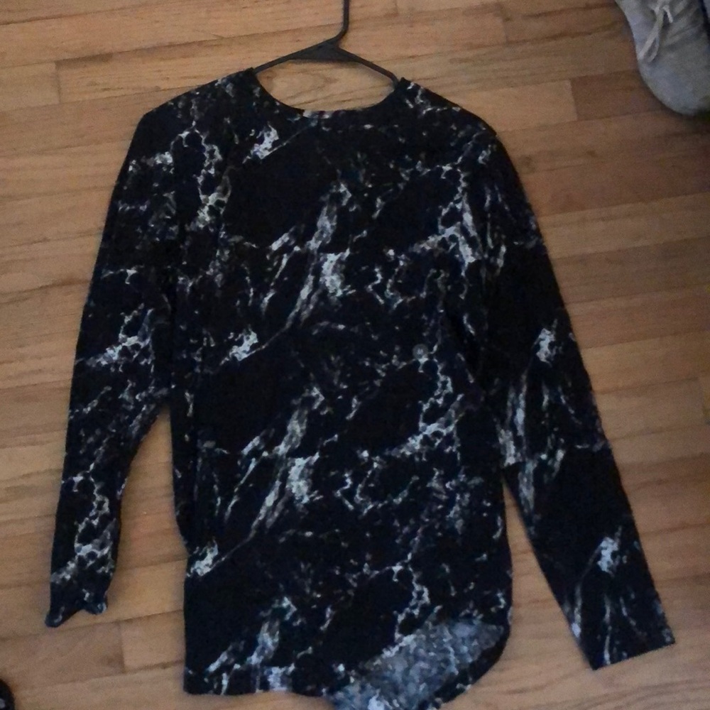 Pacsun Longsleeve Scalloped Tee Shirt
